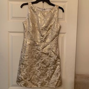 Gold Cocktail Dress